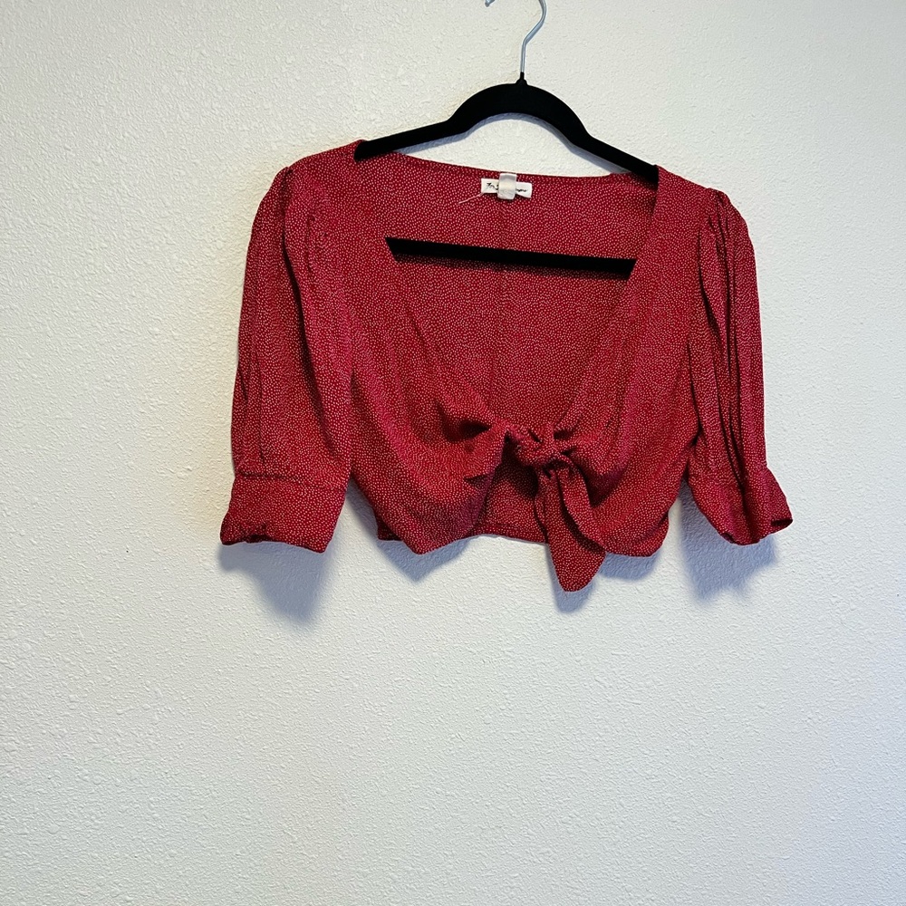 FOR LOVE AND LEMONS CROP TOP